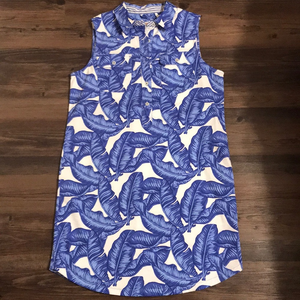 🌸SOLD🌼NWT Vineyard Vines Shirt dress - Picture 6 of 10